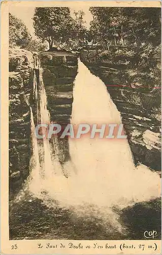 Ansichtskarte AK Le Saut du Doubs vu d'en Haut (Haut 27 m)