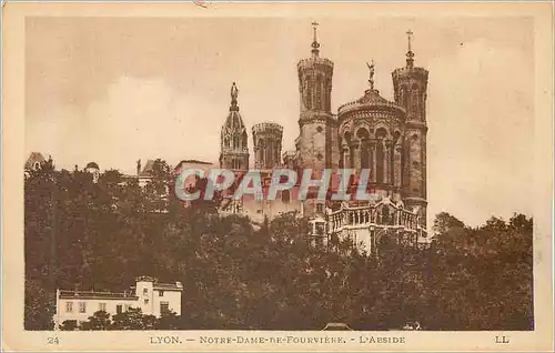 Cartes postales Lyon Notre Dame de Fourviere L'Abside