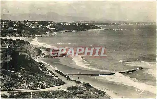 Moderne Karte Bidart (Basses Pyrenees) Vue Generale de la Cote