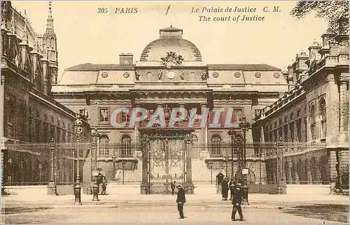 Cartes postales Paris Palais de Justice