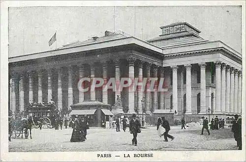Cartes postales Paris La Bourse