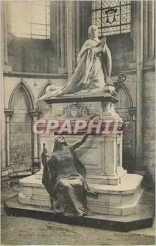 Cartes postales Rouen Tombeau du Cardinal