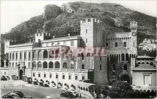 Moderne Karte Monaco La Cote d'Azur Le Palais de Prince