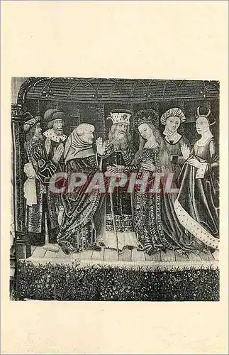 Cartes postales Beaune (Cote d'Or) Eglise Notre Dame Tapisserie Histoire de la Vierge Le Mariage de la Vierge