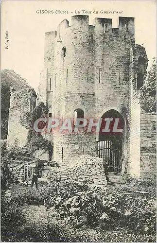 Cartes postales Gisors (Eure) La Tour du Gouverneur