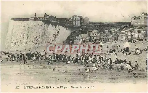 Ansichtskarte AK Mers les Bains La Plage a Maree Basse