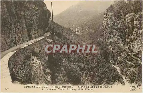 Ansichtskarte AK Gorges du Loup (Alpes Maritimes) Ligne du Sud de la France La Nouvelle Roue