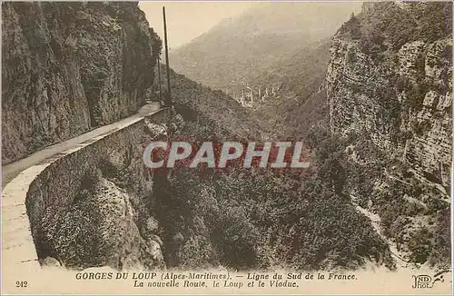 Cartes postales Gorges du Loup (Alpes Maritimes) Ligne du Sud de la France La Nouvelle Roue