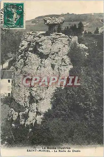 Cartes postales Le Meuse Illustree Saint Michel La Roche du Diable