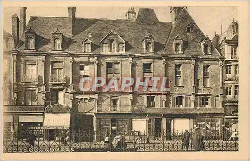 Ansichtskarte AK Caen Hotel Le Pays Normand d'Escoville (XVIe Siecle)