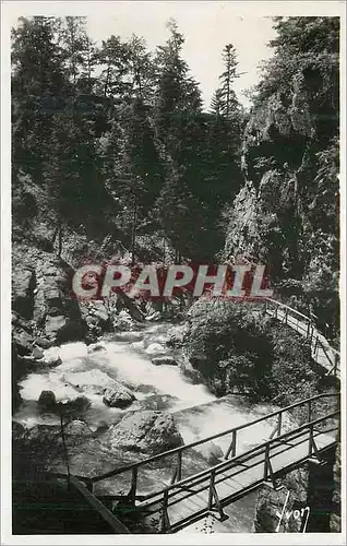 Moderne Karte Gorges de la Diosaz (Hte Savoie) Pont de Barme Rousse