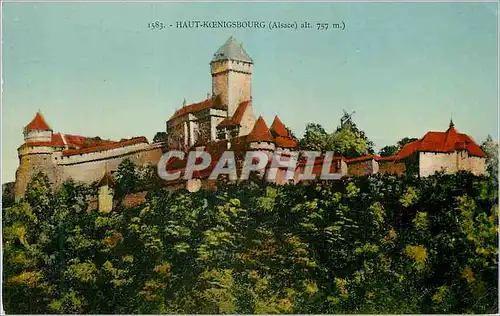 Cartes postales Haut Koenigsbourg (Alsace) alt 757 m)