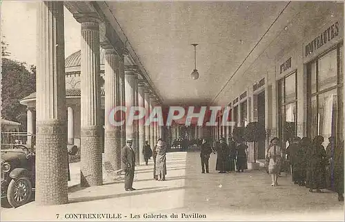 Ansichtskarte AK Contrexeville Les Galeries du Pavillon