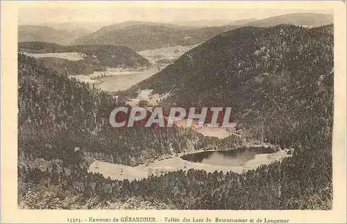 Ansichtskarte AK Environs de Gerardmer Vallee des Lacss de Retournemer et de Longemer