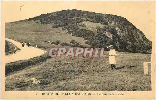 Cartes postales Route du Ballon d'Alsace Le Sommet