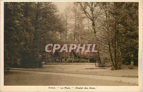 Ansichtskarte AK Vittel Le Parc Chalet des Anes