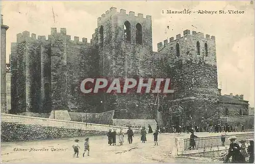 Cartes postales Marseille Abbaye St Victor