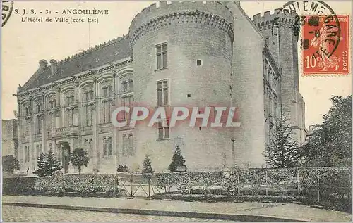 Cartes postales Angouleme L'Hotel de Ville (Cote Est)