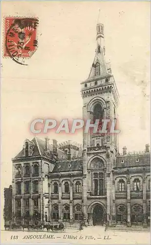 Cartes postales Angouleme L'Hotel de Ville