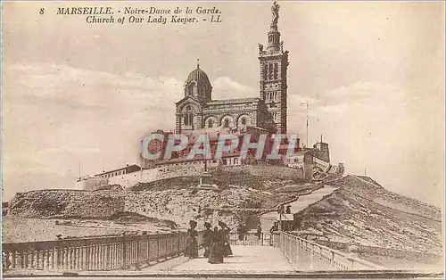 Cartes postales Marseille Notre Dame de la Garde