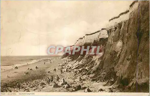 Ansichtskarte AK Cliffs Hunstanton