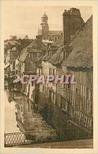 Cartes postales Lisieux Vieilles maisons sur la Touques