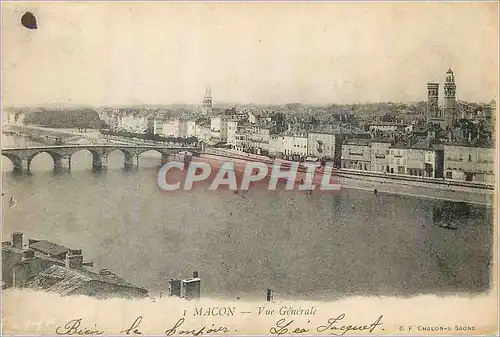 Cartes postales Macon Vue Generale