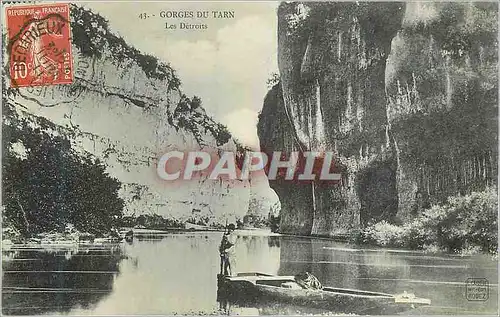 Cartes postales Gorgges du Tarn Les Detroits