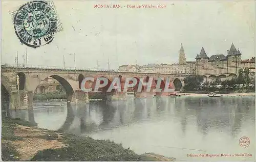 Cartes postales Montauban Pont de Villebourbon