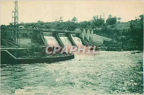 Cartes postales La Vallee de la Vienne Barrage de la Roche a l'Isle Jourdain