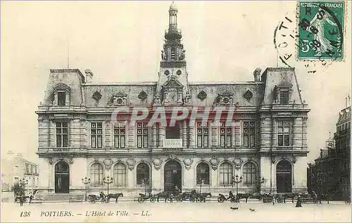 Cartes postales Poitiers l'Hotel de Ville