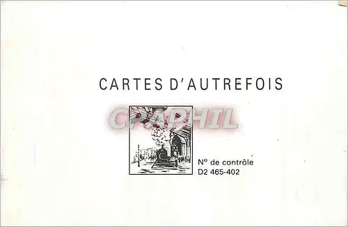 Cartes postales moderne Cartes d'Autrefois Train