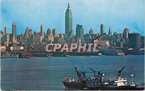 Moderne Karte View of the Midtown Skyline of Manhattan