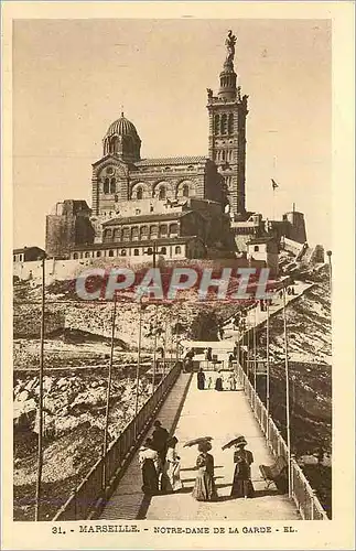 Cartes postales Marseille Notre Dame de la Garde