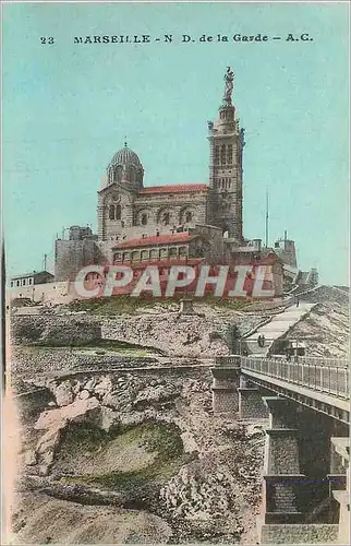 Cartes postales Marseille Notre Dame de la Garde