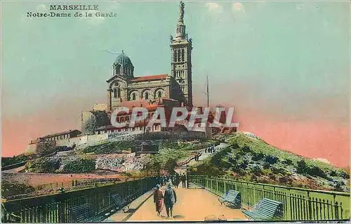 Cartes postales Marseille Notre Dame de Garde