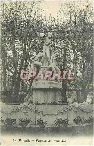 Cartes postales Marseille Fontaine des Danaides