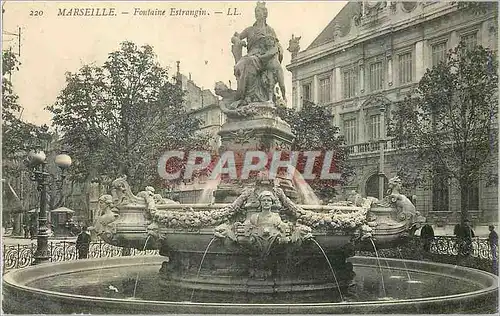 Ansichtskarte AK Marseille La Fontaine Estrangin