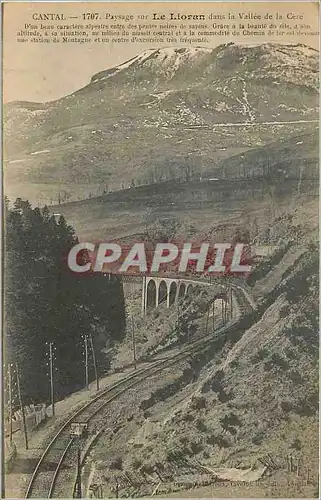 Cartes postales Cantal Paysage sur le Lioran dans la Vallee de la Cere