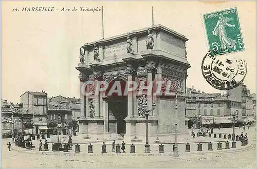 Ansichtskarte AK Marseille Arc de Triomphe