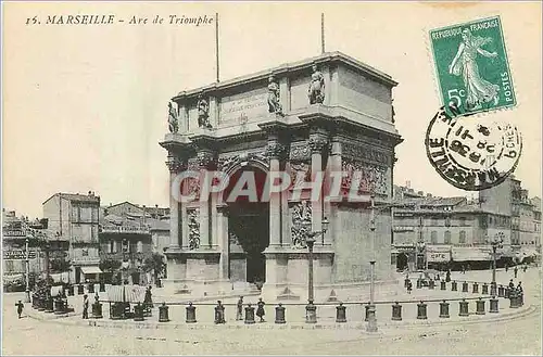 Cartes postales Marseille Arc de Triomphe