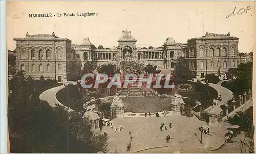 Cartes postales Marseille Le Palais Longchamp