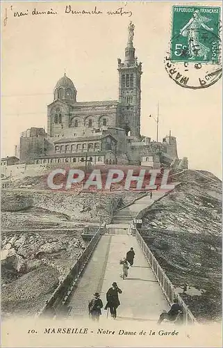 Cartes postales Marseille Notre Dame de la Garde