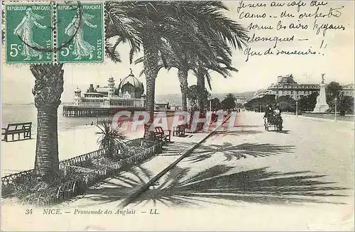 Cartes postales Nice Promenade des Anglais