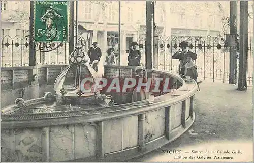 Cartes postales Vichy Source de la Grande Grille