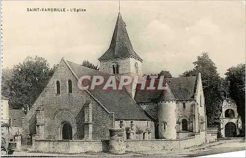Cartes postales Abbaye de Saint Wandrille L'Eglise