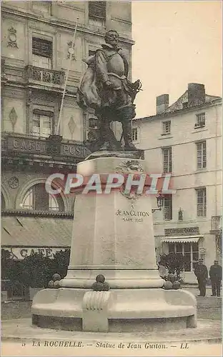 Cartes postales La Rochelle Statue de Jean Guiton