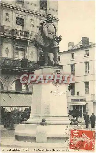 Cartes postales La Rochelle Statue de Jean Guiton