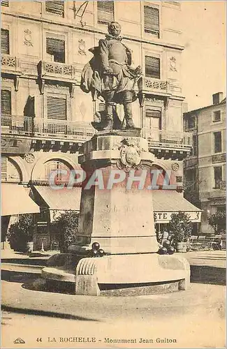 Cartes postales La Rochelle Monument Jean Guiton