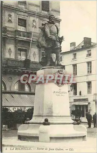 Cartes postales La Rochelle Statue de Jean Guiton